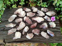 Natural Red Hematoid Quartz Crystals x 35 From Karoi, Zimbabwe - Toprock Gemstones and Minerals 