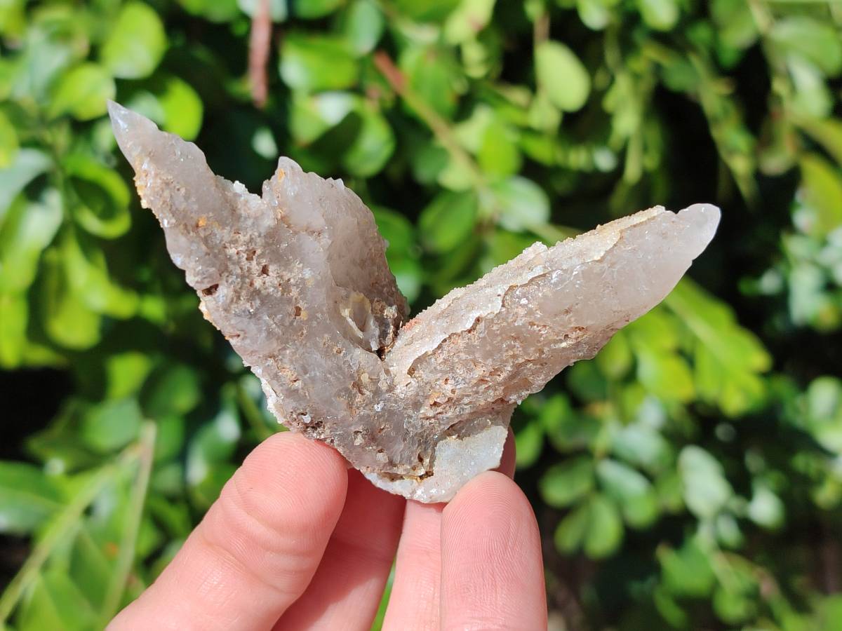 Natural Drusy Quartz Coated Calcite Pseudomorph Specimens x 12 From Alberts Mountain, Lesotho - Toprock Gemstones and Minerals 