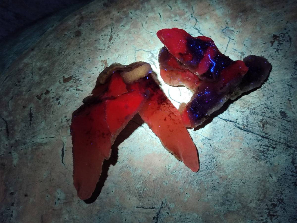 Natural Drusy Quartz Coated Calcite Pseudomorph Specimens x 12 From Alberts Mountain, Lesotho - Toprock Gemstones and Minerals 