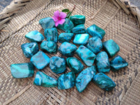 Polished Malacolla Free Forms x 35 From Kalukundi Mine, Congo