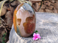 Polished Polychrome Jasper Standing Free Form x 1 From NW Coast, Madagascar