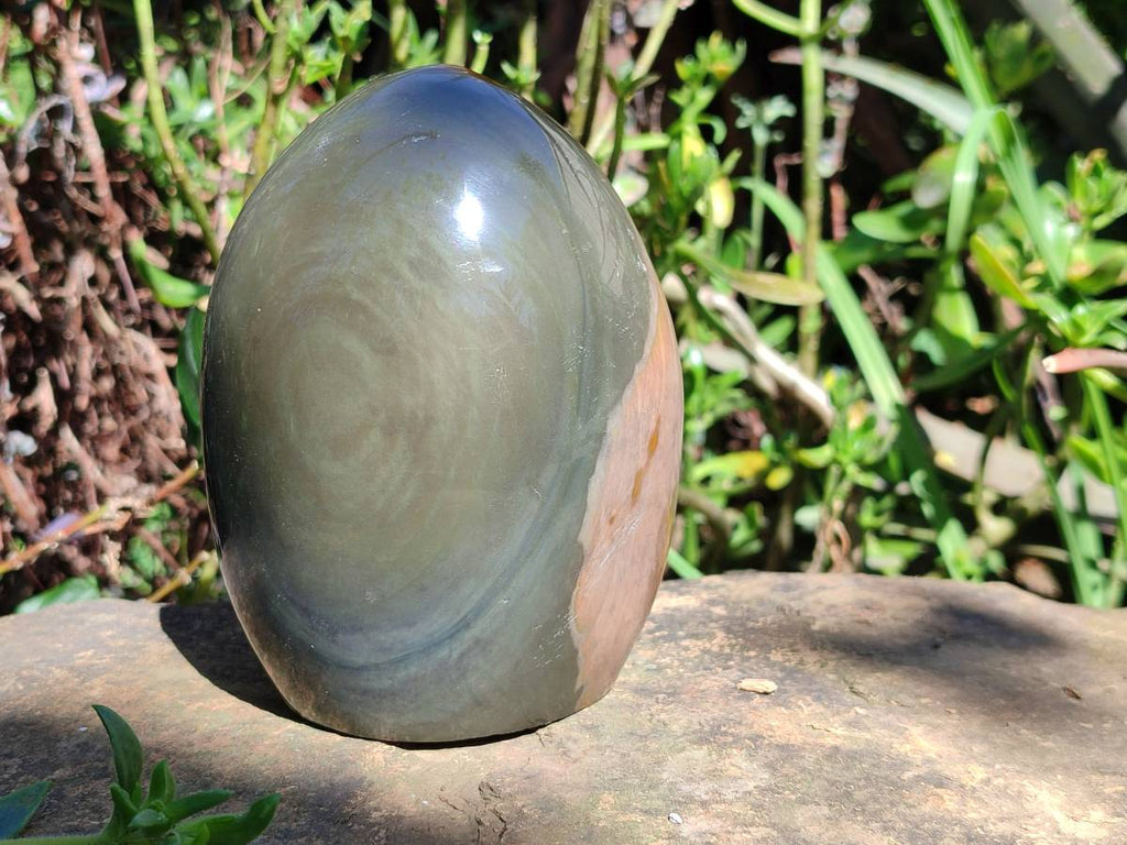 Polished Polychrome Jasper Standing Free Form x 1 From NW Coast, Madagascar - Toprock Gemstones and Minerals 
