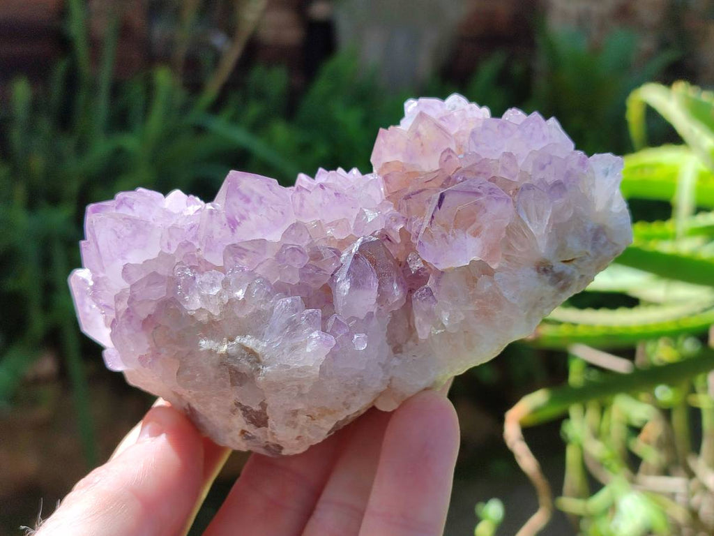 Natural Amethyst Spirit Quartz Clusters x 4 From Boekenhouthoek, South Africa - Toprock Gemstones and Minerals 