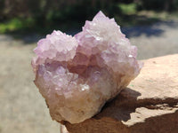 Natural Amethyst Spirit Quartz Clusters x 4 From Boekenhouthoek, South Africa - Toprock Gemstones and Minerals 