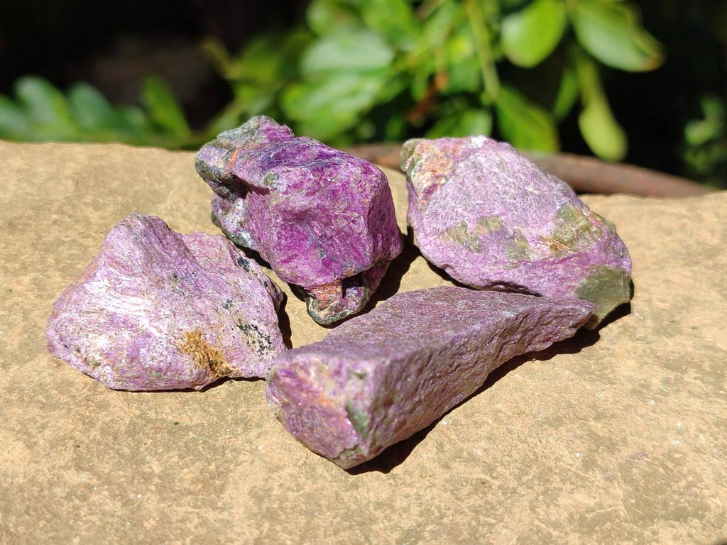 Natural Stichtite Cobbed Specimens x 70 From Barberton, South Africa - Toprock Gemstones and Minerals 