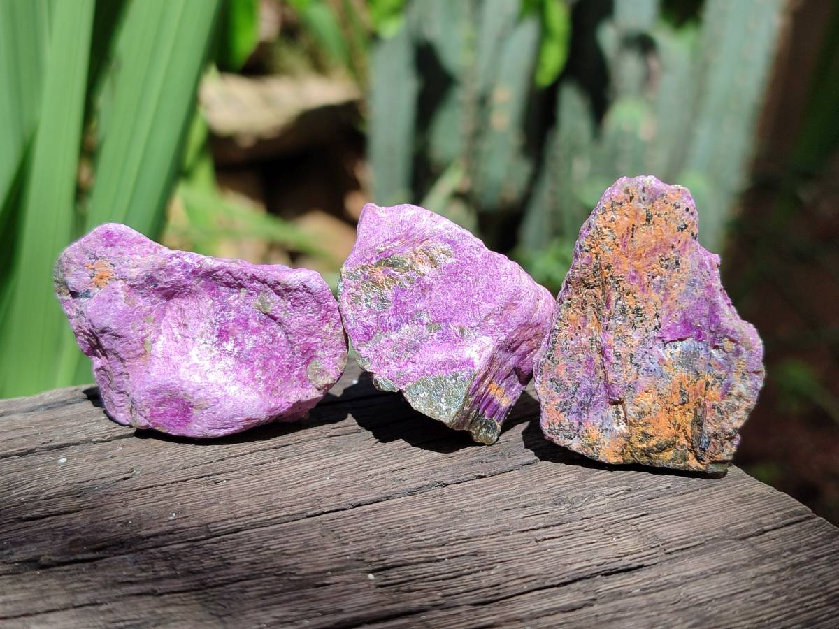 Natural Stichtite Cobbed Specimens x 70 From Barberton, South Africa - Toprock Gemstones and Minerals 