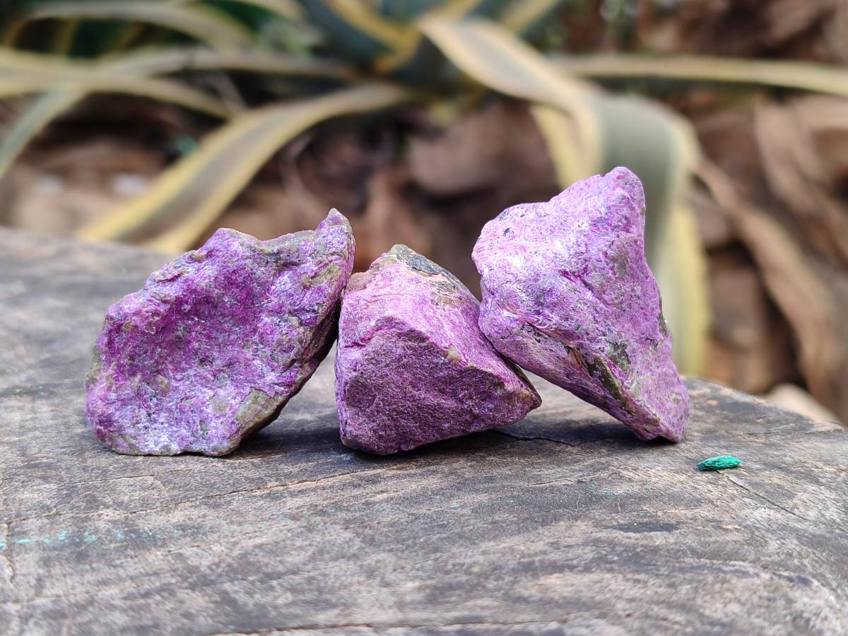 Natural Stichtite Cobbed Specimens x 70 From Barberton, South Africa - Toprock Gemstones and Minerals 