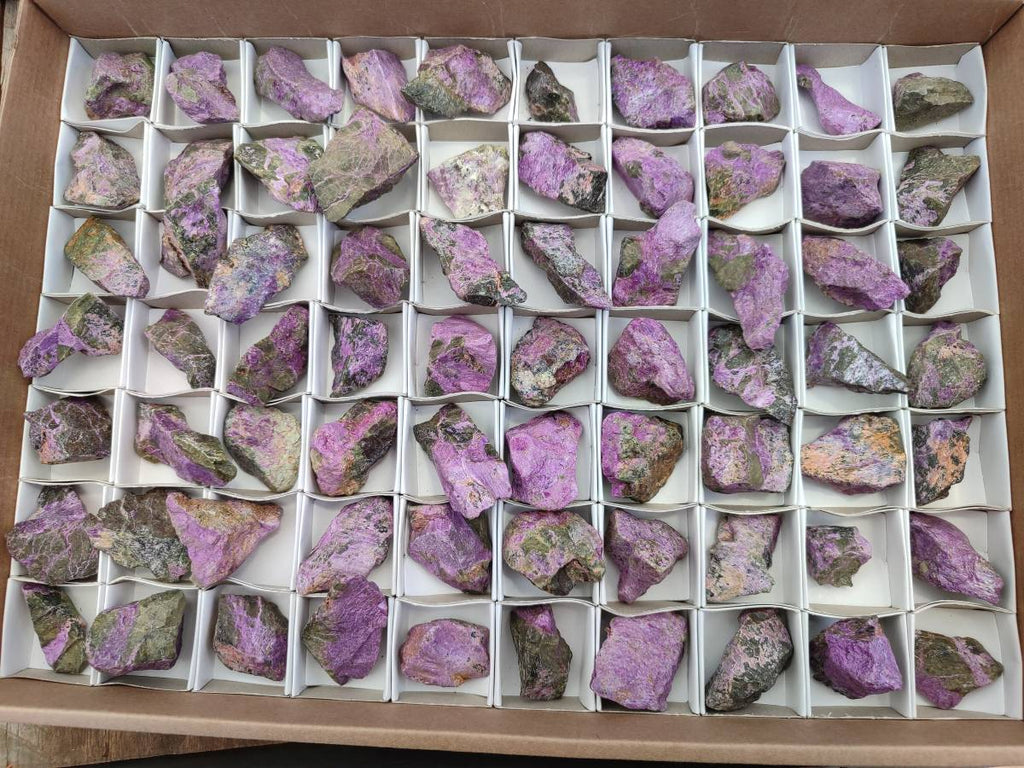 Natural Stichtite Cobbed Specimens x 70 From Barberton, South Africa - Toprock Gemstones and Minerals 