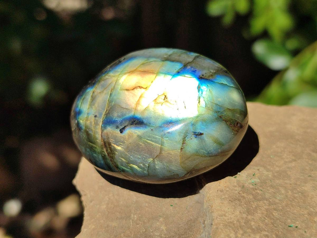 Polished Labradorite Standing Free Forms x 20 From Tulear, Madagascar - Toprock Gemstones and Minerals 