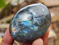 Polished Labradorite Galets x 20 From Tulear, Madagascar