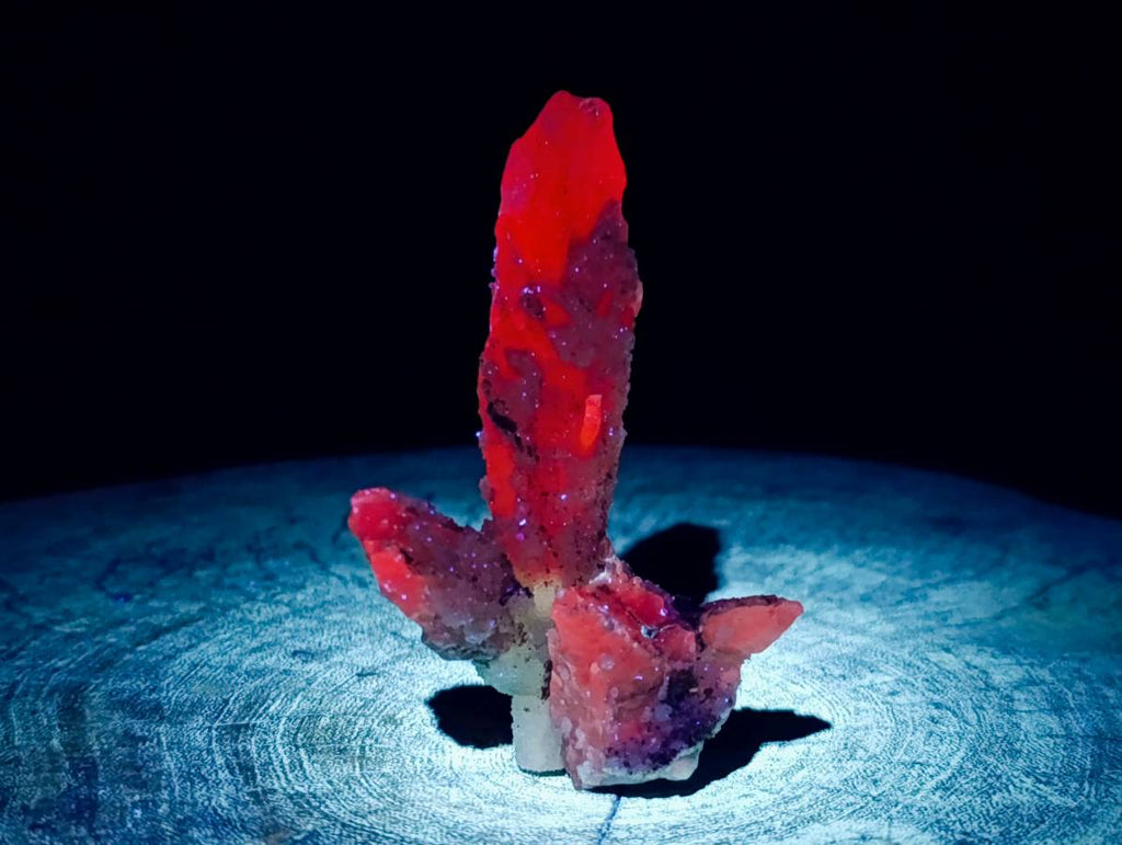 Natural Spearhead Calcite Specimens x 6 From Albert's Mountain, Lesotho - Toprock Gemstones and Minerals 