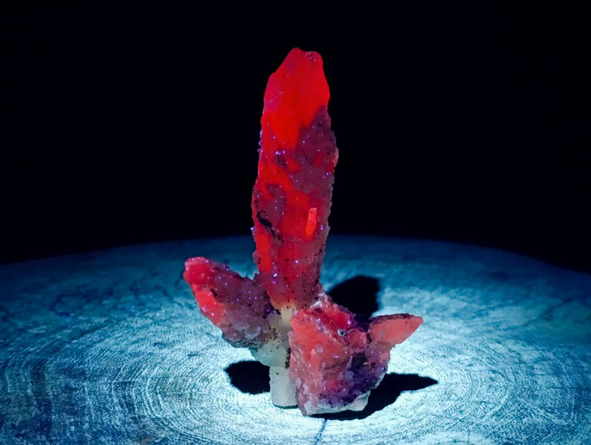 Natural Spearhead Calcite Specimens x 6 From Albert's Mountain, Lesotho - Toprock Gemstones and Minerals 