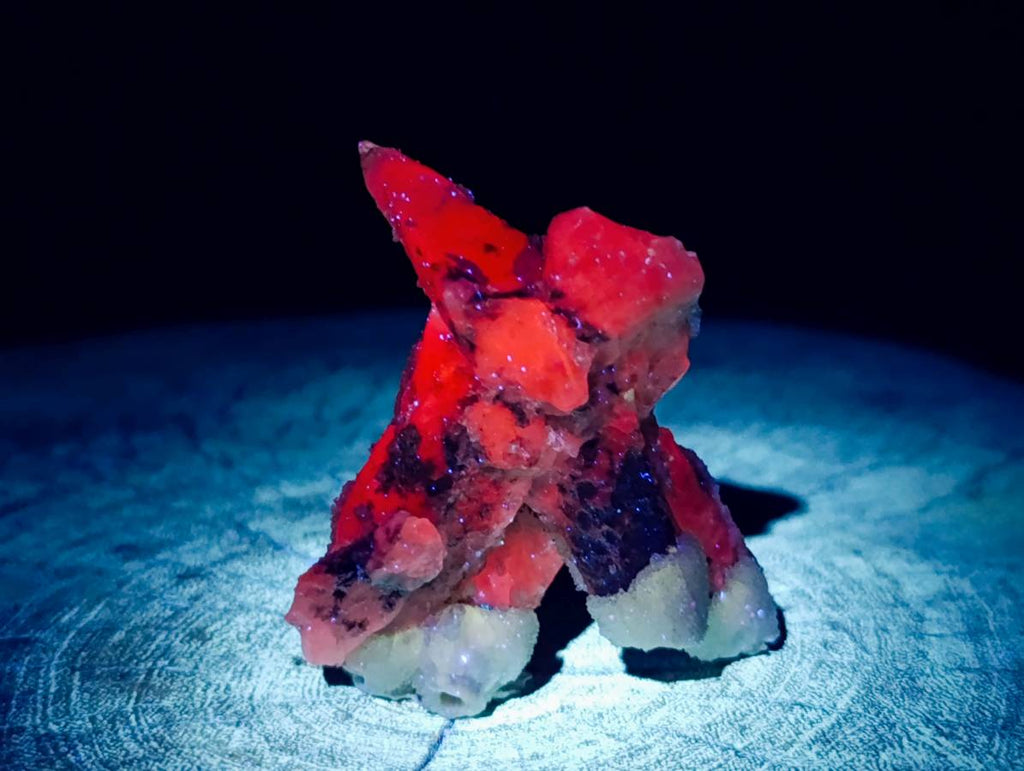 Natural Spearhead Calcite Specimens x 6 From Albert's Mountain, Lesotho - Toprock Gemstones and Minerals 