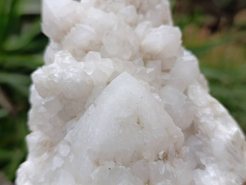Natural Cascading Pineapple Candle Quartz Clusters x 2 From Antsirabe, Madagascar - Toprock Gemstones and Minerals 