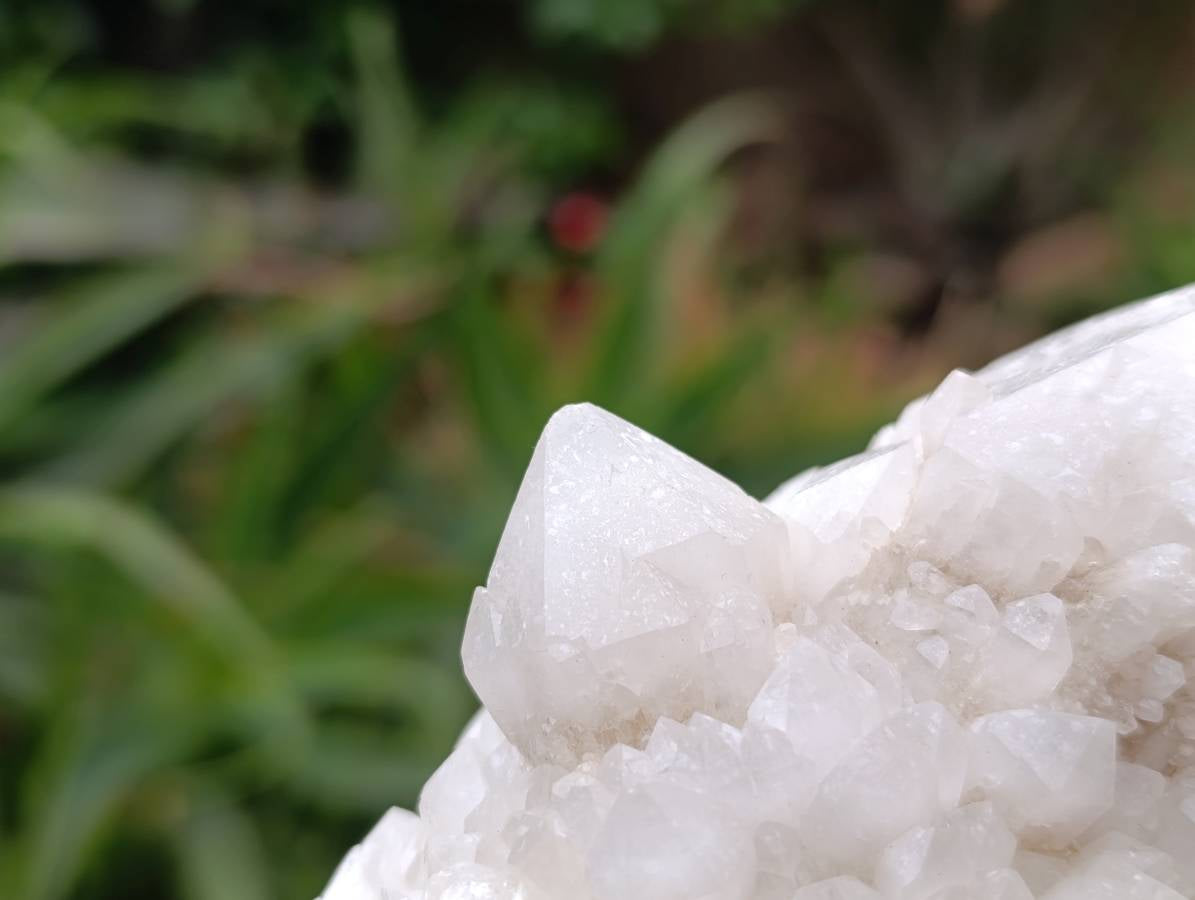 Natural Cascading Pineapple Candle Quartz Clusters x 2 From Antsirabe, Madagascar - Toprock Gemstones and Minerals 
