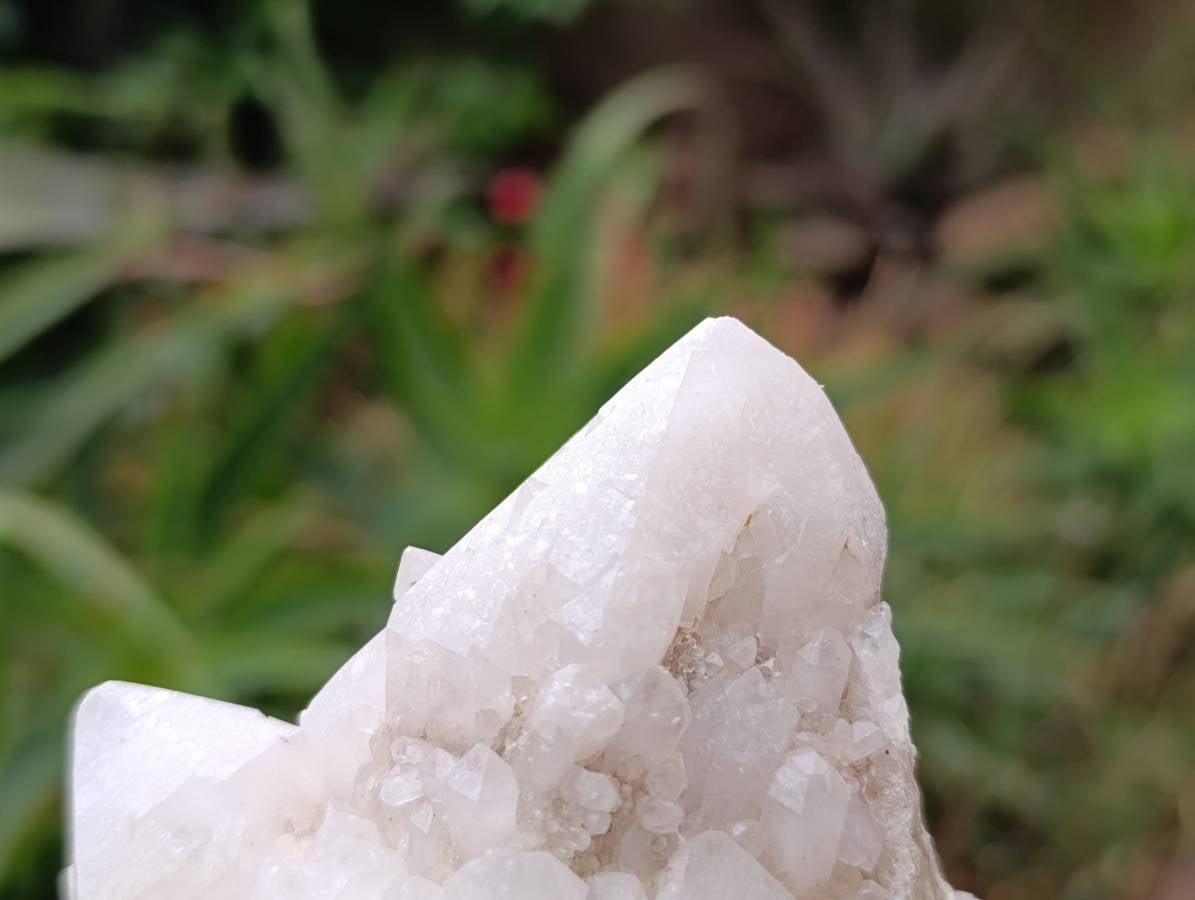 Natural Cascading Pineapple Candle Quartz Clusters x 2 From Antsirabe, Madagascar - Toprock Gemstones and Minerals 