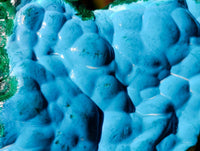 Natural Malachite Malacolla Botryoidal Chrysocolla Specimens x 4 From Kulukuluku, Congo