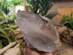 Natural Smokey Quartz Crystals x 2 From Mulanje, Malawi - Toprock Gemstones and Minerals 