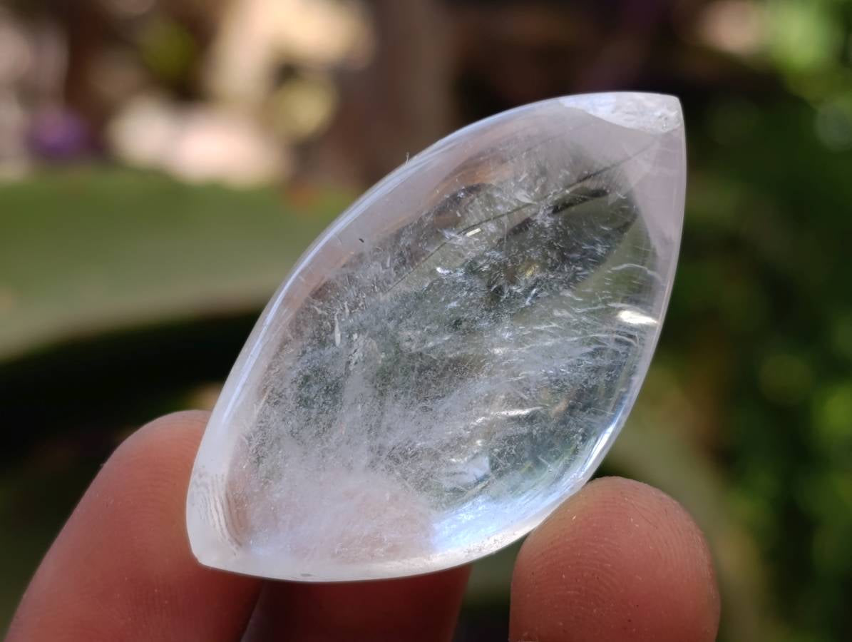 Polished Clear Quartz Crystal, Angel Tears x 35 From Madagascar - Toprock Gemstones and Minerals 