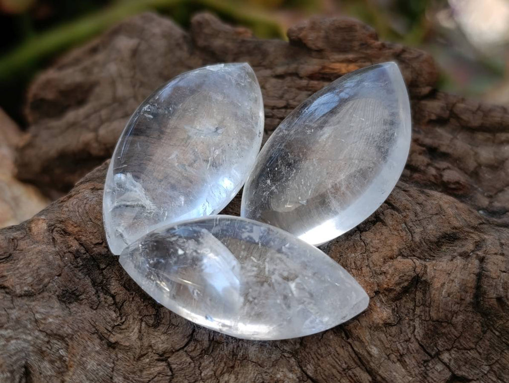 Polished Clear Quartz Crystal, Angel Tears x 35 From Madagascar - Toprock Gemstones and Minerals 