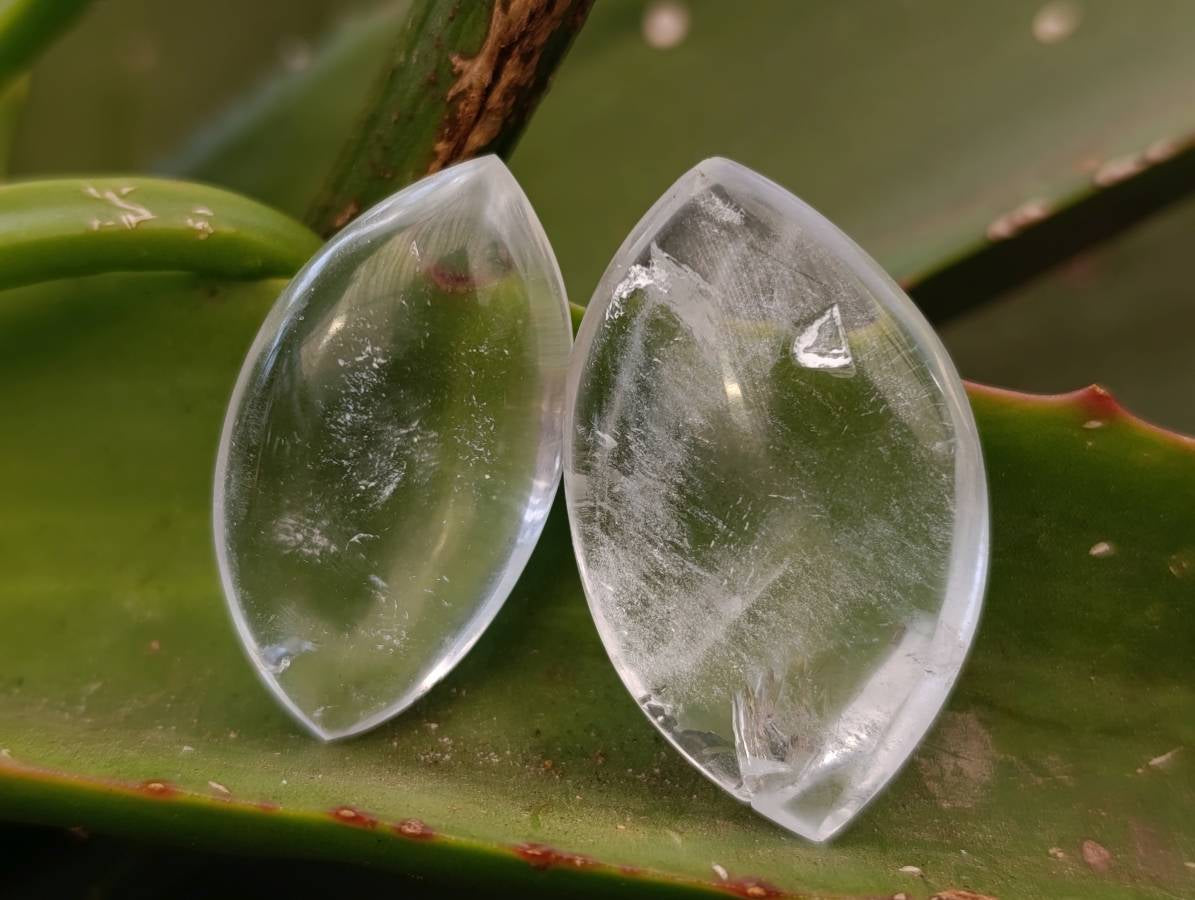 Polished Clear Quartz Crystal, Angel Tears x 35 From Madagascar - Toprock Gemstones and Minerals 