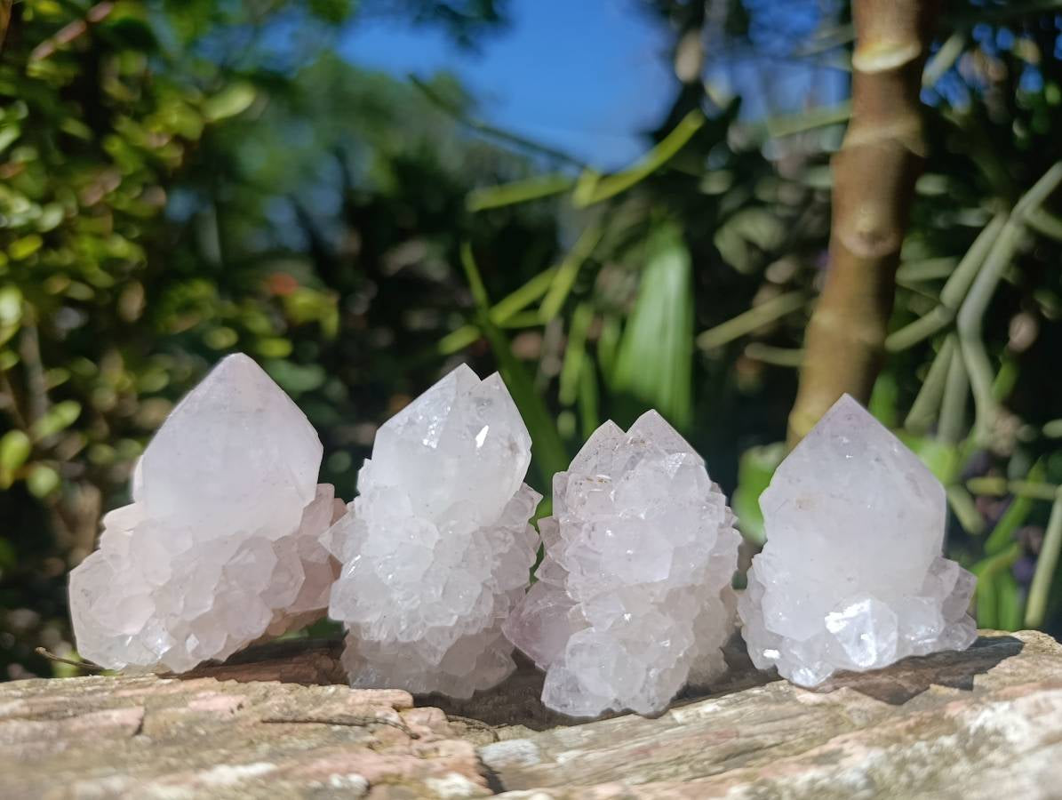 Natural Lilac Spirit Quartz Crystals x 20 From Boekenhouthoek, South Africa - Toprock Gemstones and Minerals 