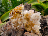 Natural Limonite Quartz Clusters x 12 From Solwezi, Zambia - Toprock Gemstones and Minerals 