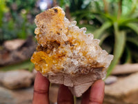 Natural Limonite Quartz Clusters x 12 From Solwezi, Zambia - Toprock Gemstones and Minerals 