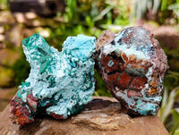 Natural Drusy Coated Malacolla On Dolomite Specimens x 5 From Congo