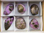 Polished Stichtite Free Forms x 6 From Barberton, South Africa - Toprock Gemstones and Minerals 