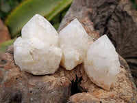 Natural Cascading Candle Quartz Clusters x 14 From Antsirabe, Madagascar