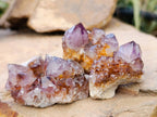 Natural Amethyst Spirit Quartz Clusters x 17 From Boekenhouthoek, South Africa - Toprock Gemstones and Minerals 