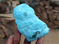 Natural Malachite Malacolla Botryoidal Chrysocolla Specimens x 5 From Kulukuluku, Congo - Toprock Gemstones and Minerals 