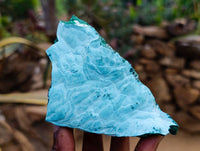 Natural Malachite Malacolla Botryoidal Chrysocolla Specimens x 5 From Kulukuluku, Congo - Toprock Gemstones and Minerals 