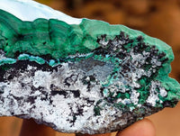 Natural Malachite Malacolla Botryoidal Chrysocolla Specimens x 5 From Kulukuluku, Congo - Toprock Gemstones and Minerals 
