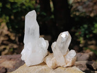 Natural Quartz Clusters x 24 From Madagascar