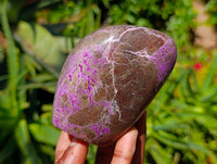 Polished Stichtite Standing Free Forms x 3 From Barberton, South Africa - Toprock Gemstones and Minerals 