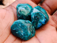 Polished Dioptase Free Forms x 35 From Likasi, Congo - Toprock Gemstones and Minerals 