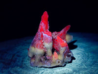 Natural Drusy Quartz Coated Calcite Pseudomorph Specimens x 3 From Alberts Mountain, Lesotho - Toprock Gemstones and Minerals 