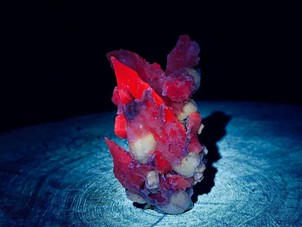 Natural Drusy Quartz Coated Calcite Pseudomorph Specimens x 3 From Alberts Mountain, Lesotho - Toprock Gemstones and Minerals 