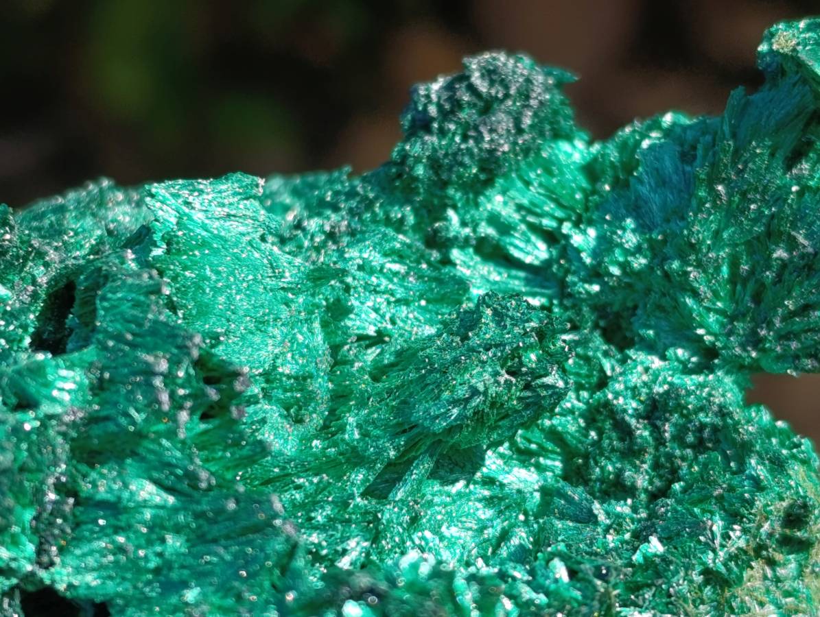 Natural Silky Malachite Specimens x 3 From Kasompe, Congo - Toprock Gemstones and Minerals 