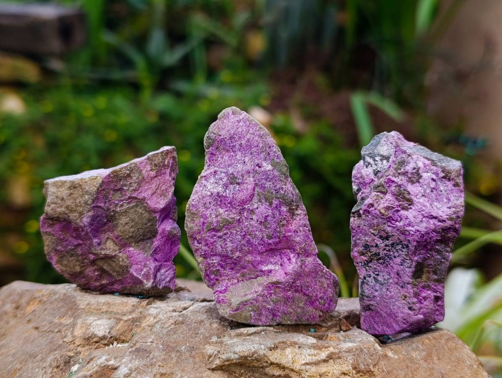 Natural Stichtite Cobbed Specimens x 35 From Barberton, South Africa - Toprock Gemstones and Minerals 