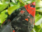 Polished Bloodstone Points x 2 From Swaziland - Toprock Gemstones and Minerals 