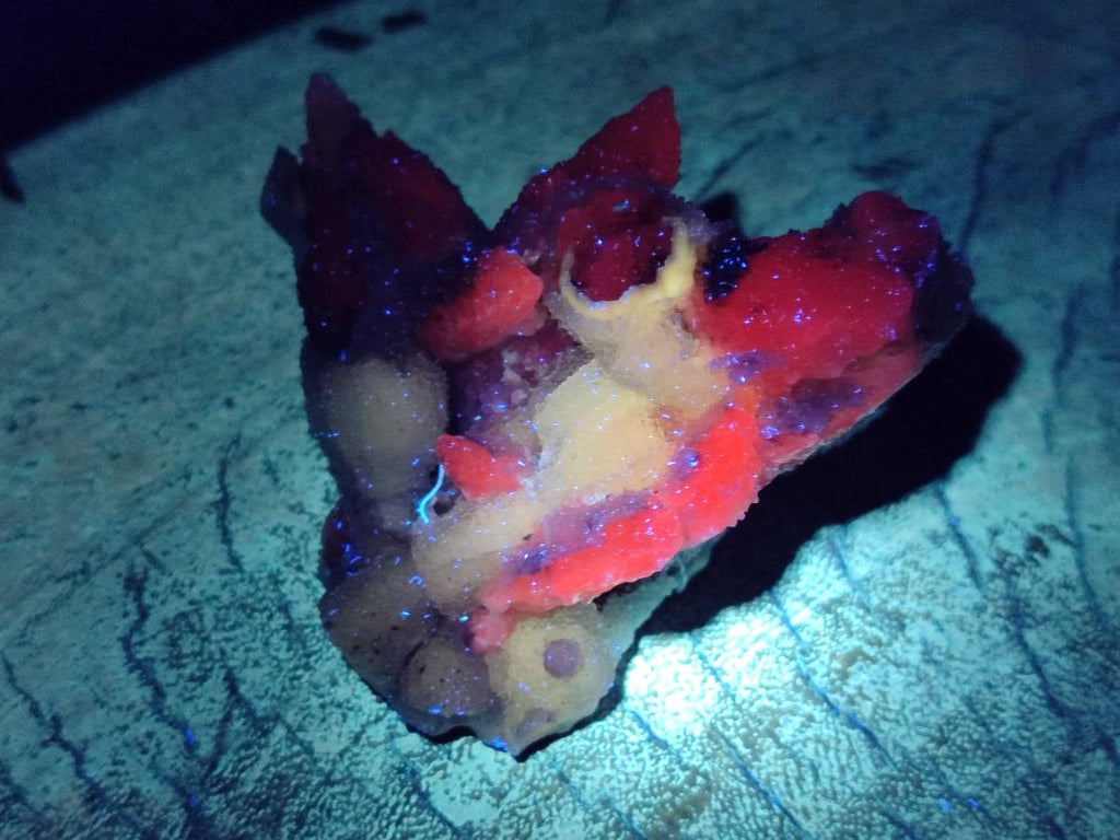 Natural Drusy Quartz Coated Calcite Pseudomorph Specimens x 12 From Alberts Mountain, Lesotho - Toprock Gemstones and Minerals 