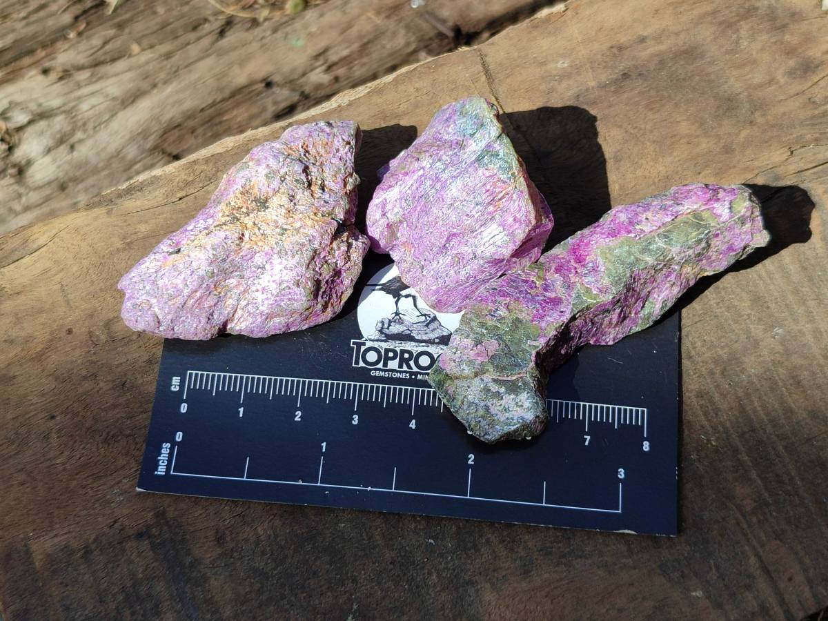 Natural Stichtite Cobbed Specimens x 3Kg Lot From Barberton, South Africa - Toprock Gemstones and Minerals 