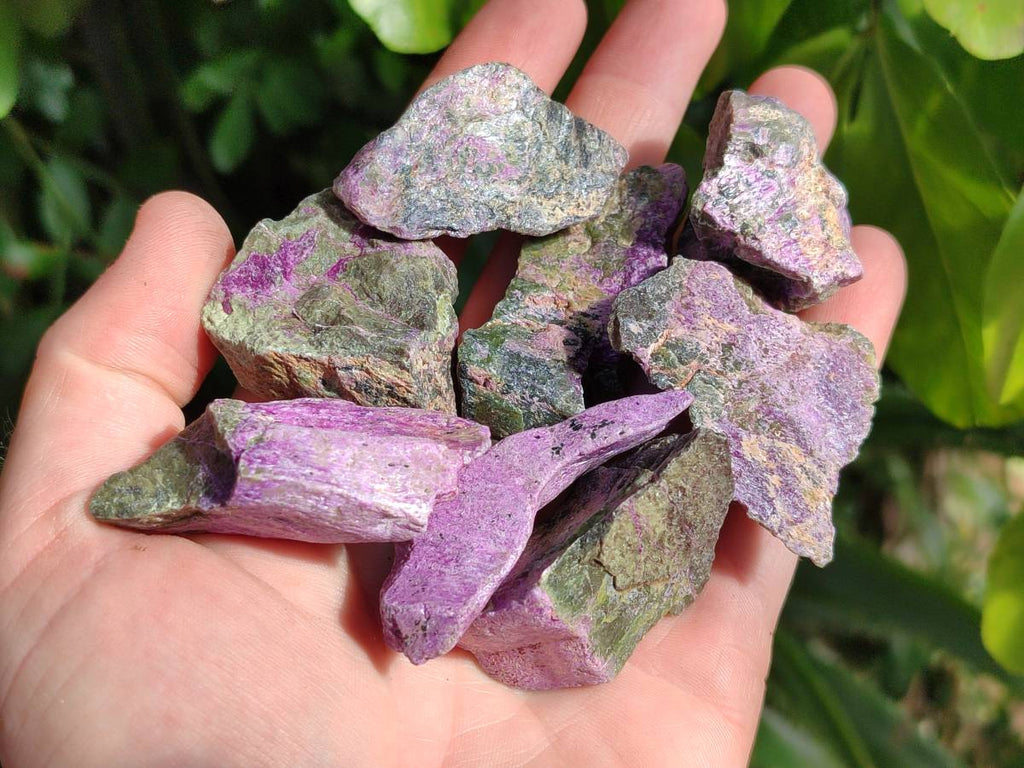 Natural Stichtite Cobbed Specimens x 3Kg Lot From Barberton, South Africa - Toprock Gemstones and Minerals 