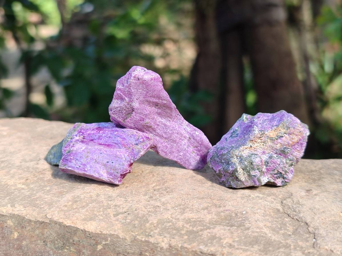 Natural Stichtite Cobbed Specimens x 3Kg Lot From Barberton, South Africa - Toprock Gemstones and Minerals 