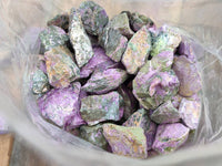 Natural Stichtite Cobbed Specimens x 3Kg Lot From Barberton, South Africa