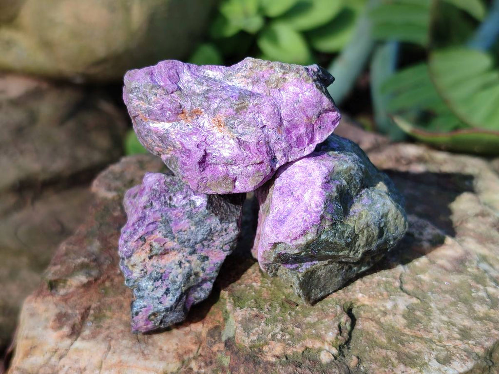 Natural Stichtite Cobbed Specimens x 3Kg Lot From Barberton, South Africa - Toprock Gemstones and Minerals 