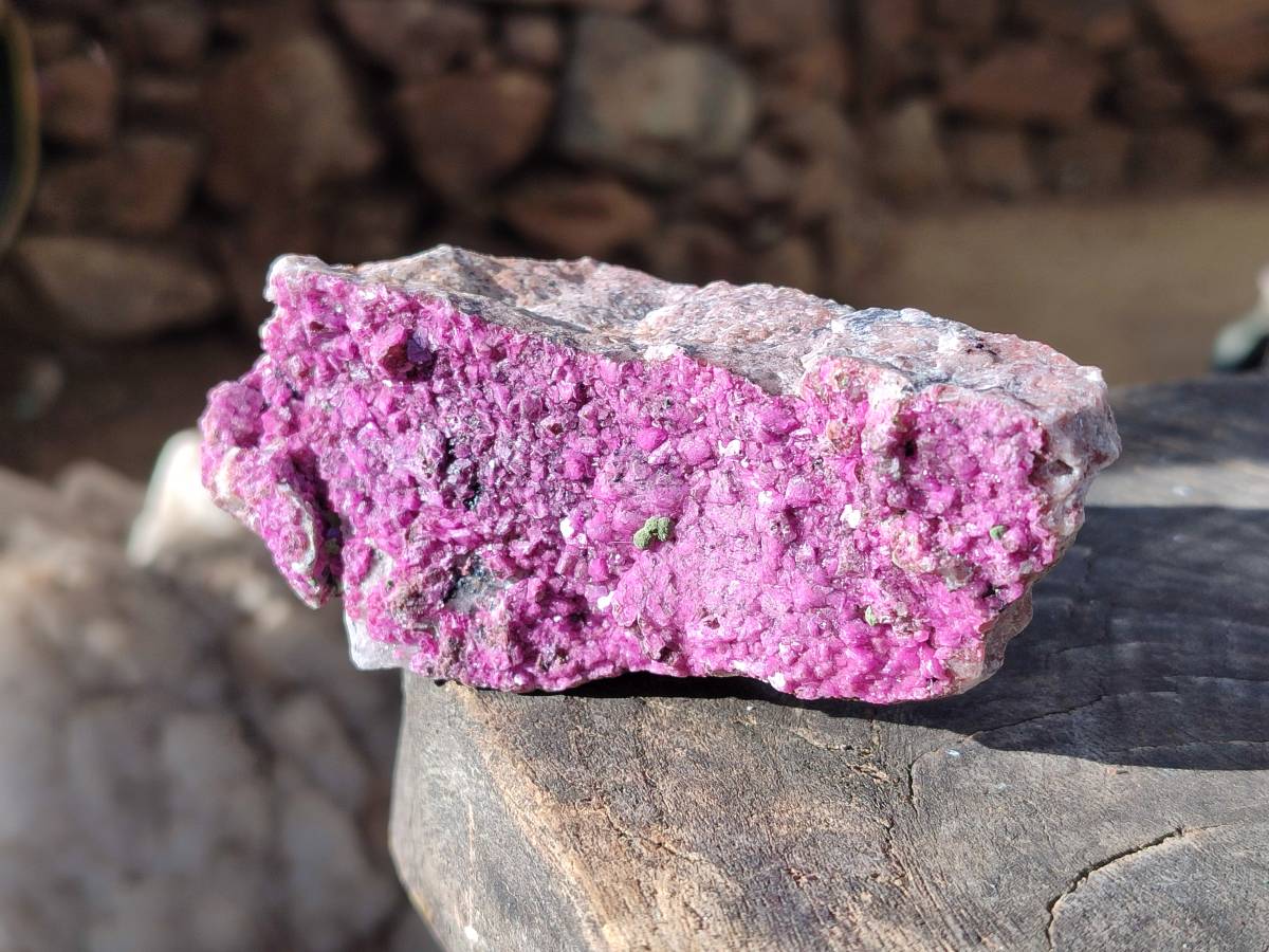 Natural Salrose Cobaltion Dolomite Specimens With Malachite And One With Chrysocolla x 6 From Kakanda, Congo - Toprock Gemstones and Minerals 